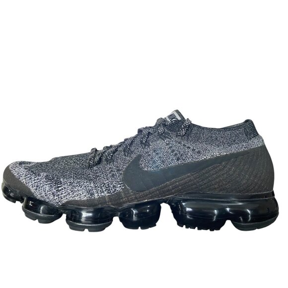 Nike Air Vapormax Flyknit 2017 'Oreo' Mens Shoes Size 13 Black/White 849558 041 - Picture 11 of 16